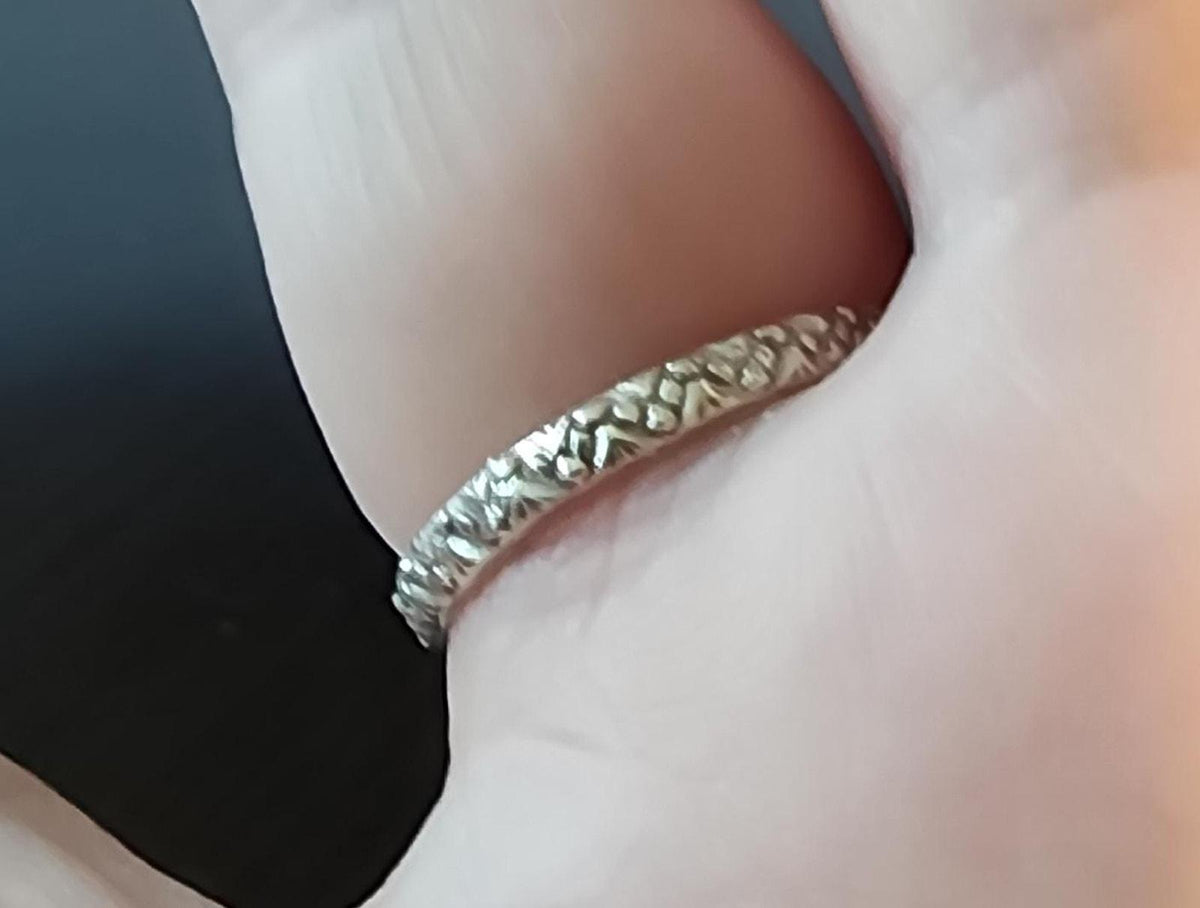 Sterling Silver Snake Ring with Amethyst – Unique Serpent Design, US Size 8 3/4