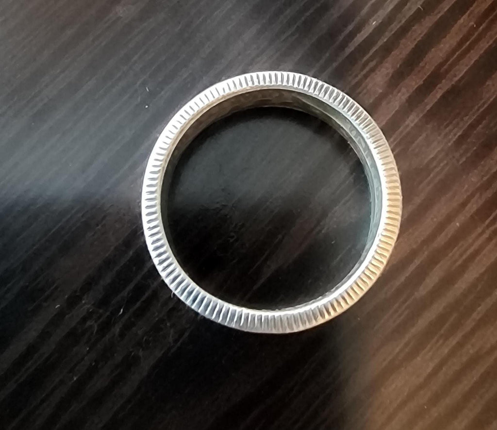 Unique 1962 Quarter Sterling Silver Ring - Vintage Statement Jewelry - Size US 8 1/4