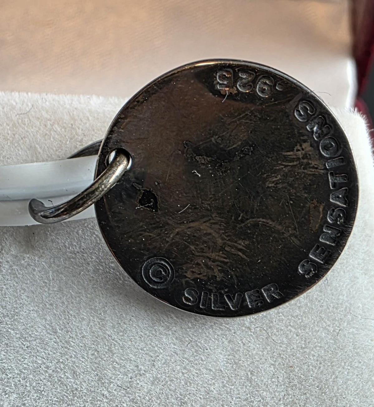 Sterling Silver Wine Bottle & Grapes Charm – Vintage 1980s Wine Country Jewelry