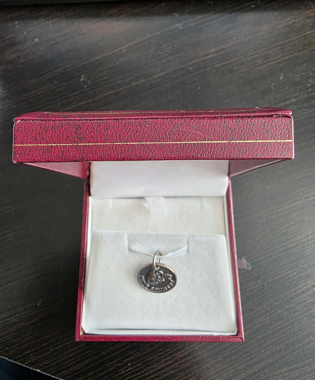 Sterling Silver Wine Bottle & Grapes Charm – Vintage 1980s Wine Country Jewelry