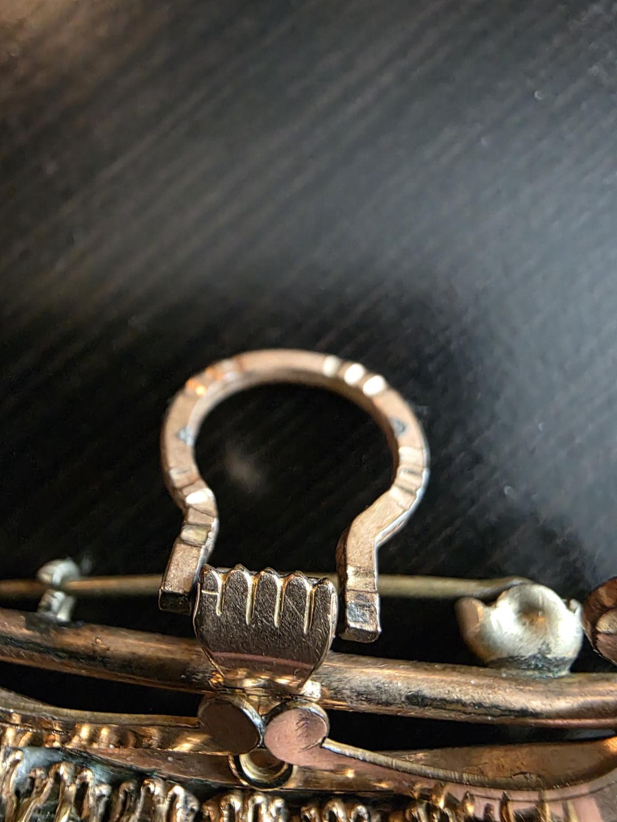 Victorian Gold Filled Masonic Brooch | Antique Freemason Pin with Removable Sword