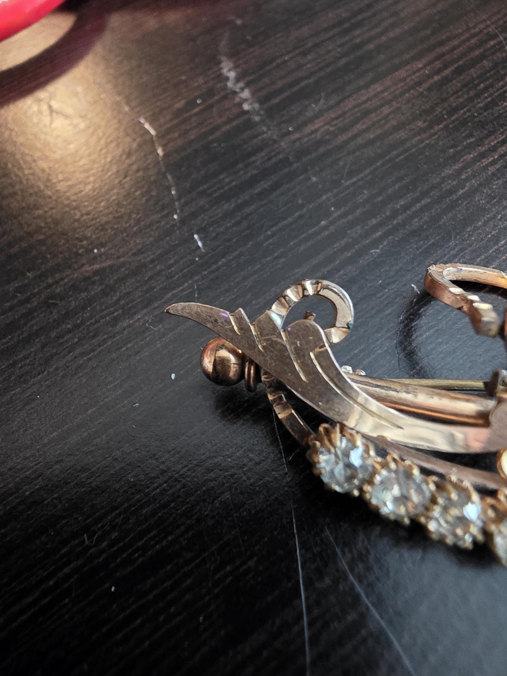 Victorian Gold Filled Masonic Brooch | Antique Freemason Pin with Removable Sword