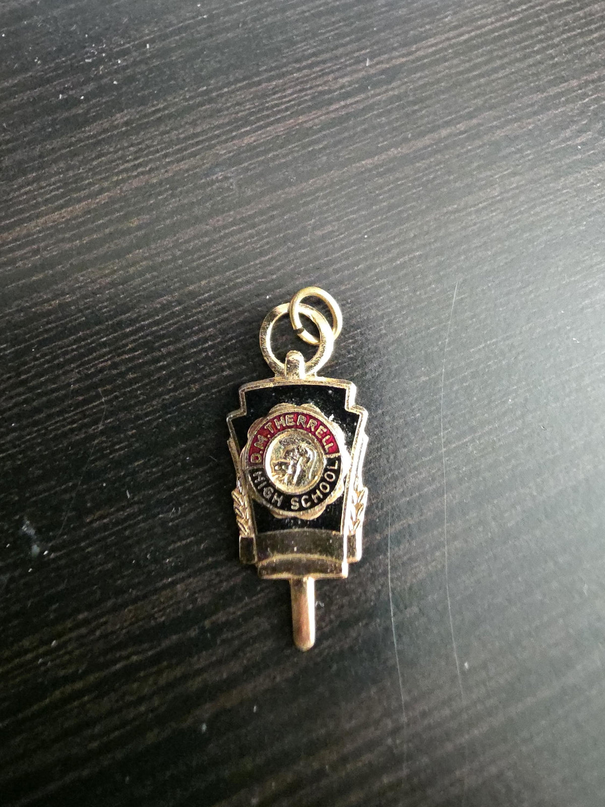 Therrell High School Commemorative Charm – Vintage 1960s Alumni Keepsake
