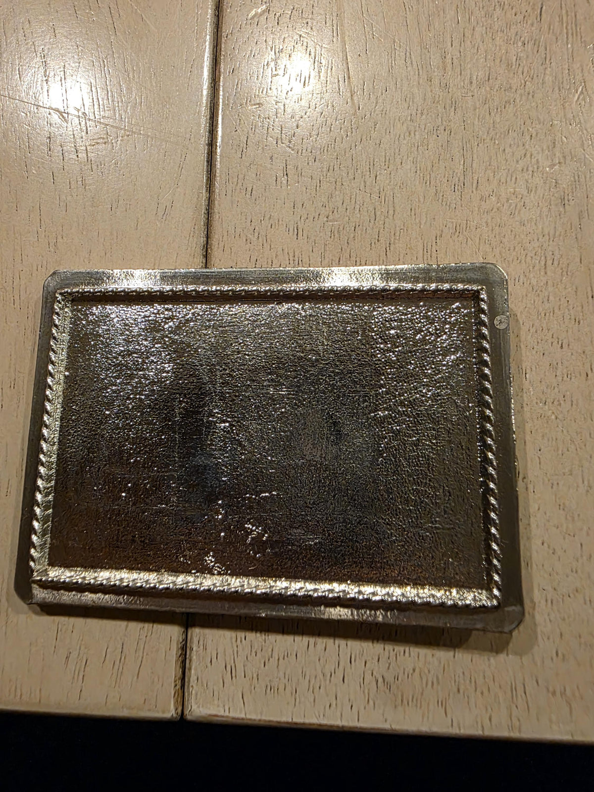 Vintage Cabochon Belt Buckle Mounting, Western Jewelry Making