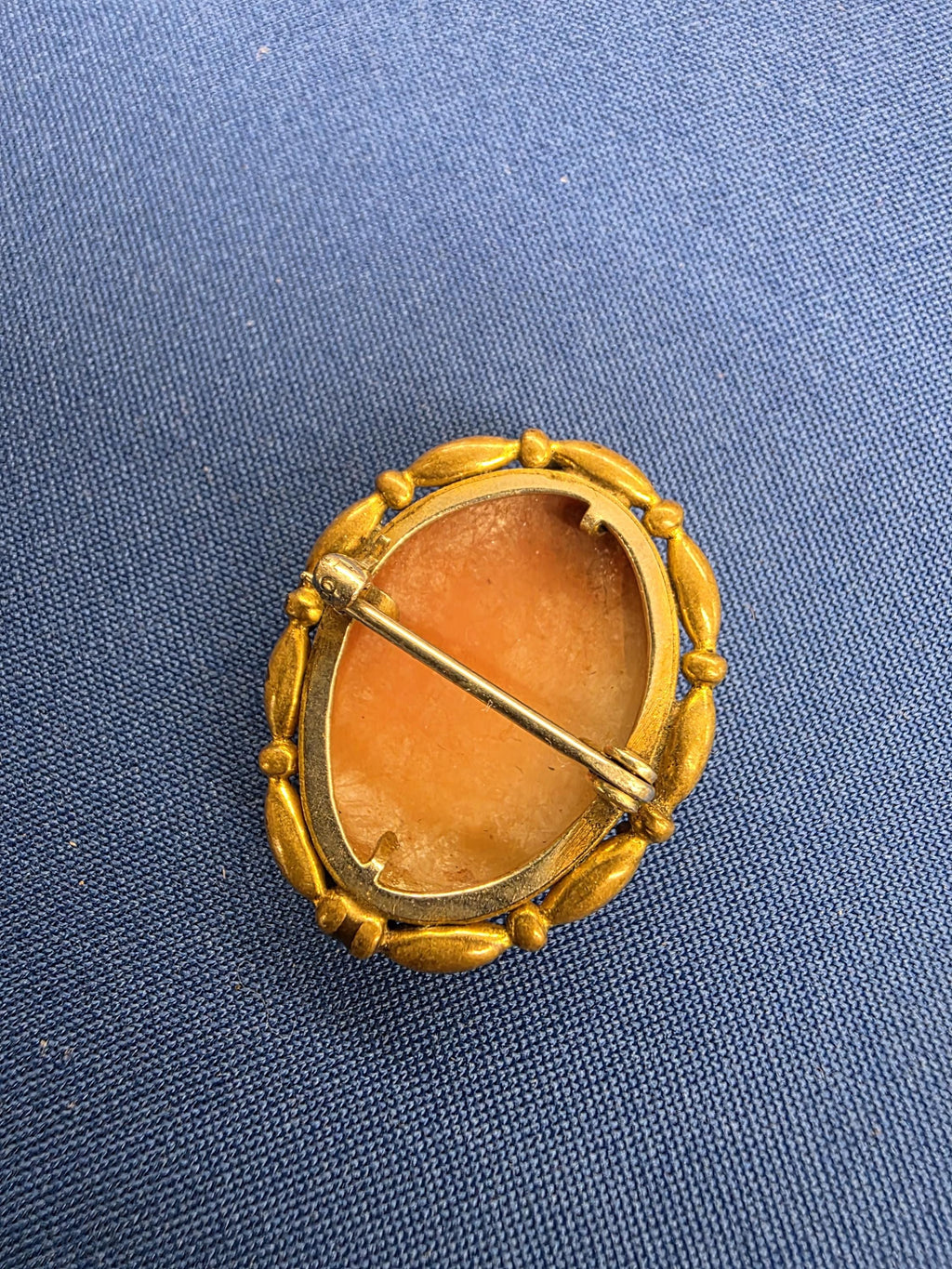 Vintage Shell Cameo Brooch 10k Gold Victorian Lady Portrait Pin Antique Jewelry Gift