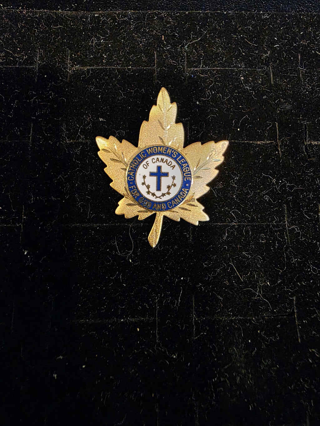 CWL Religious Brooch | Catholic Women’s League of Canada Lapel Pin