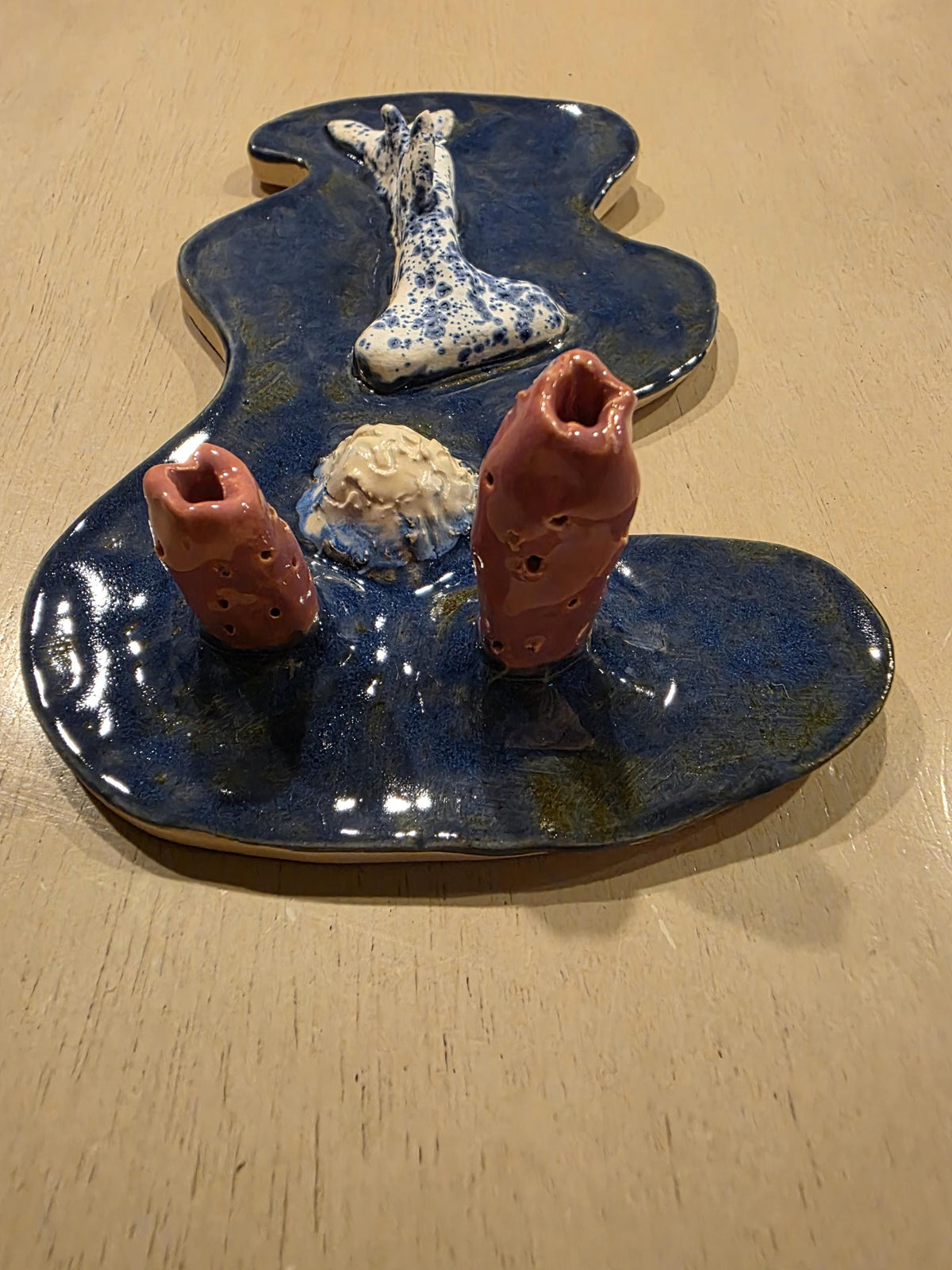 Whale ring dish, handmade by Outer Reef Ceramics