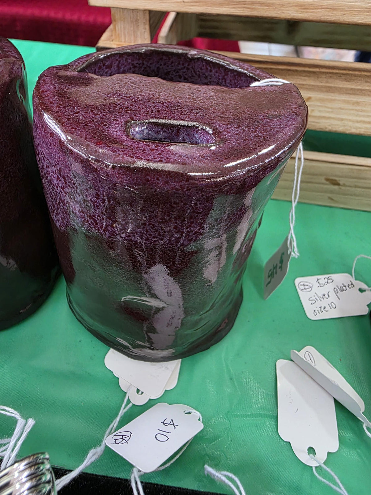 Handmade stoneware travel mug with lid by Outer Reef Ceramics