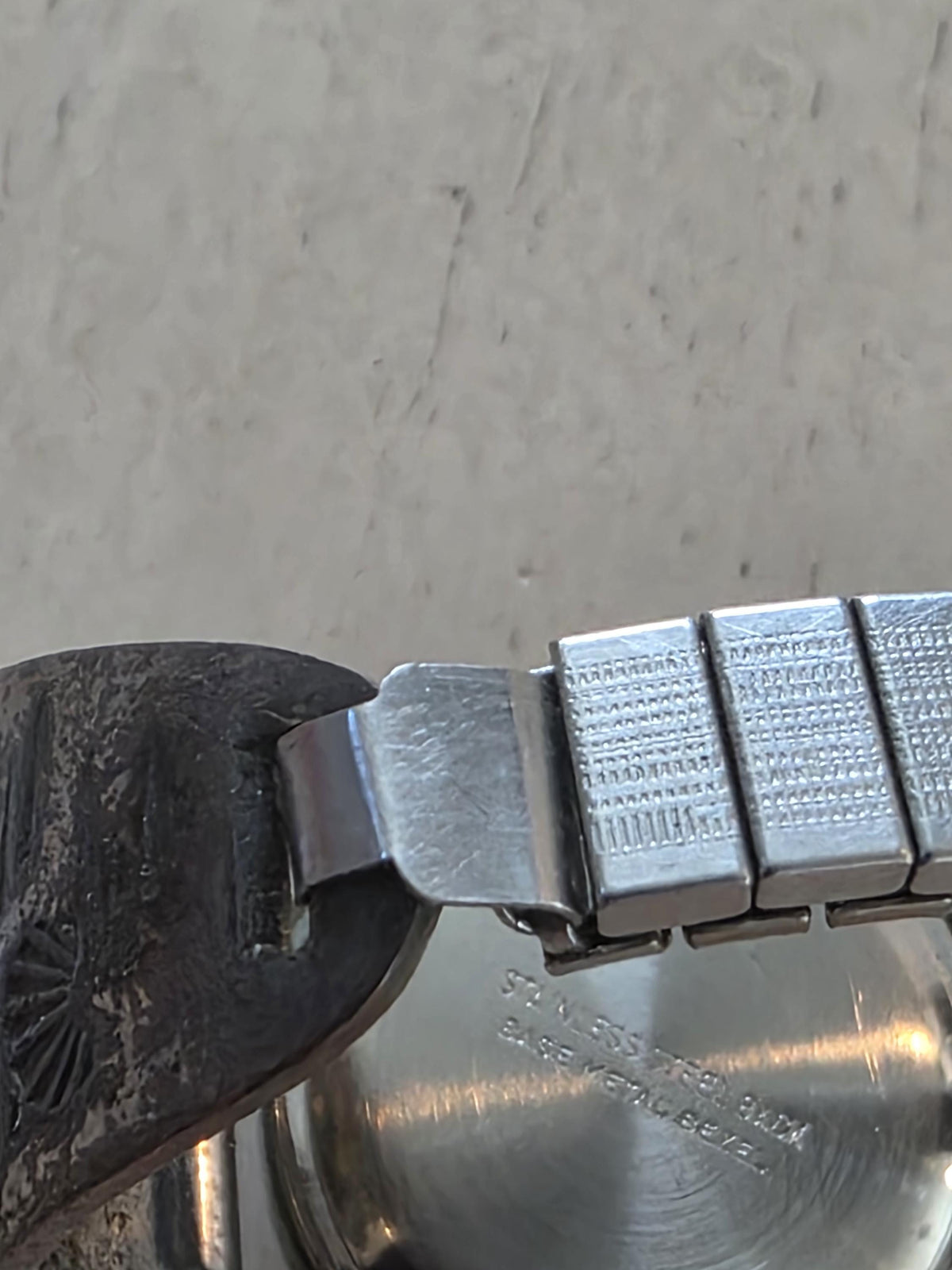 Thomas Singer watch band cuff Signed Native American Jewelry
