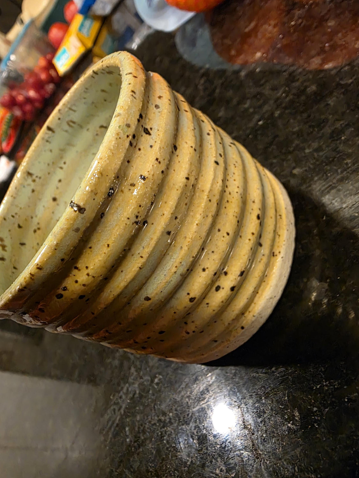 Speckled Sand and Sea mug, handmade by Outer Reef Ceramics