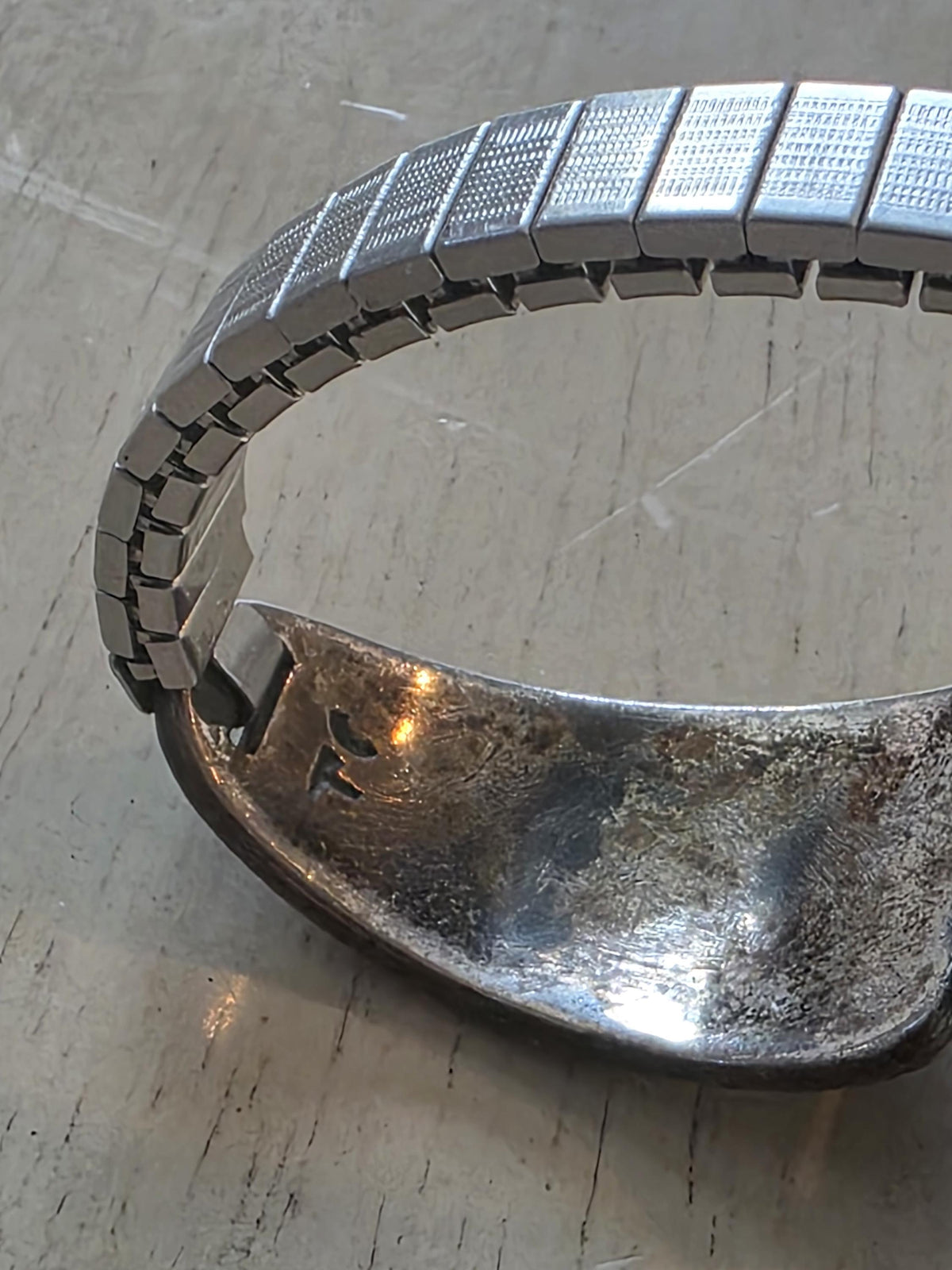 Thomas Singer watch band cuff Signed Native American Jewelry
