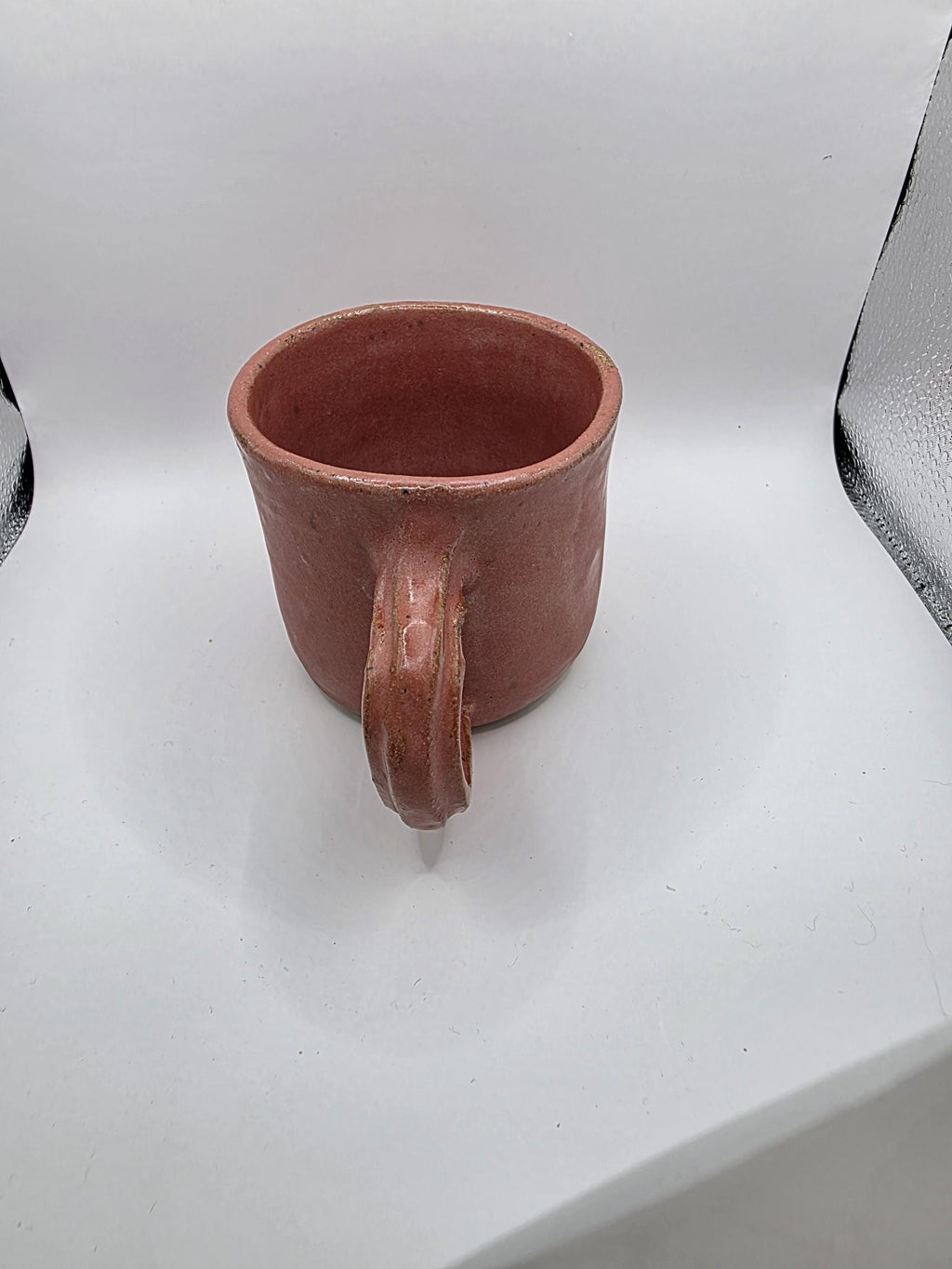 Dusty rose handmade mug by Outer Reef Ceramics