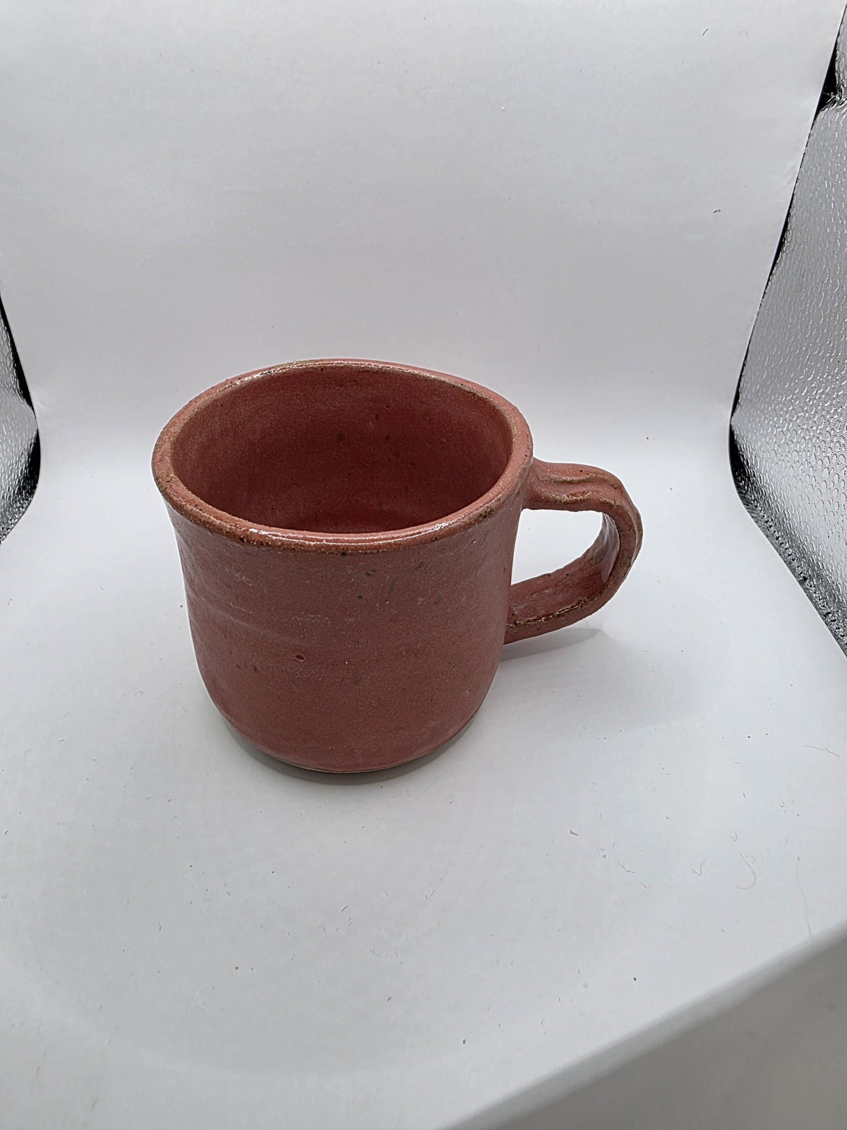 Dusty rose handmade mug by Outer Reef Ceramics