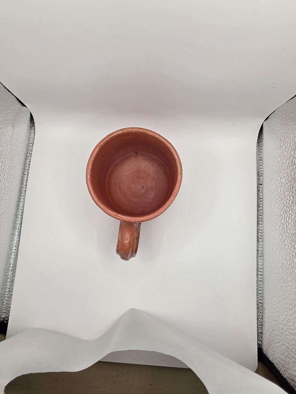 Dusty rose handmade mug by Outer Reef Ceramics