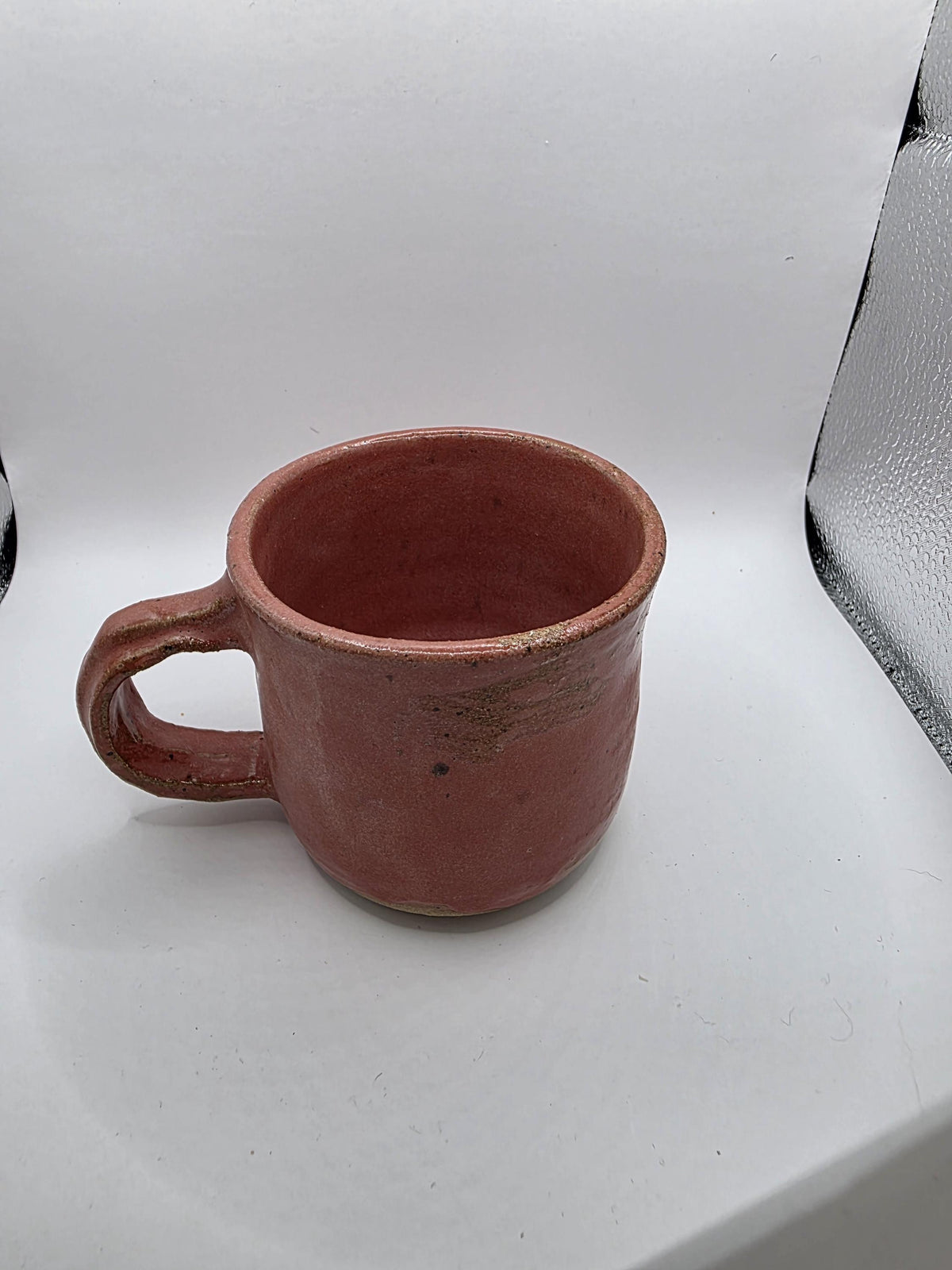 Dusty rose handmade mug by Outer Reef Ceramics