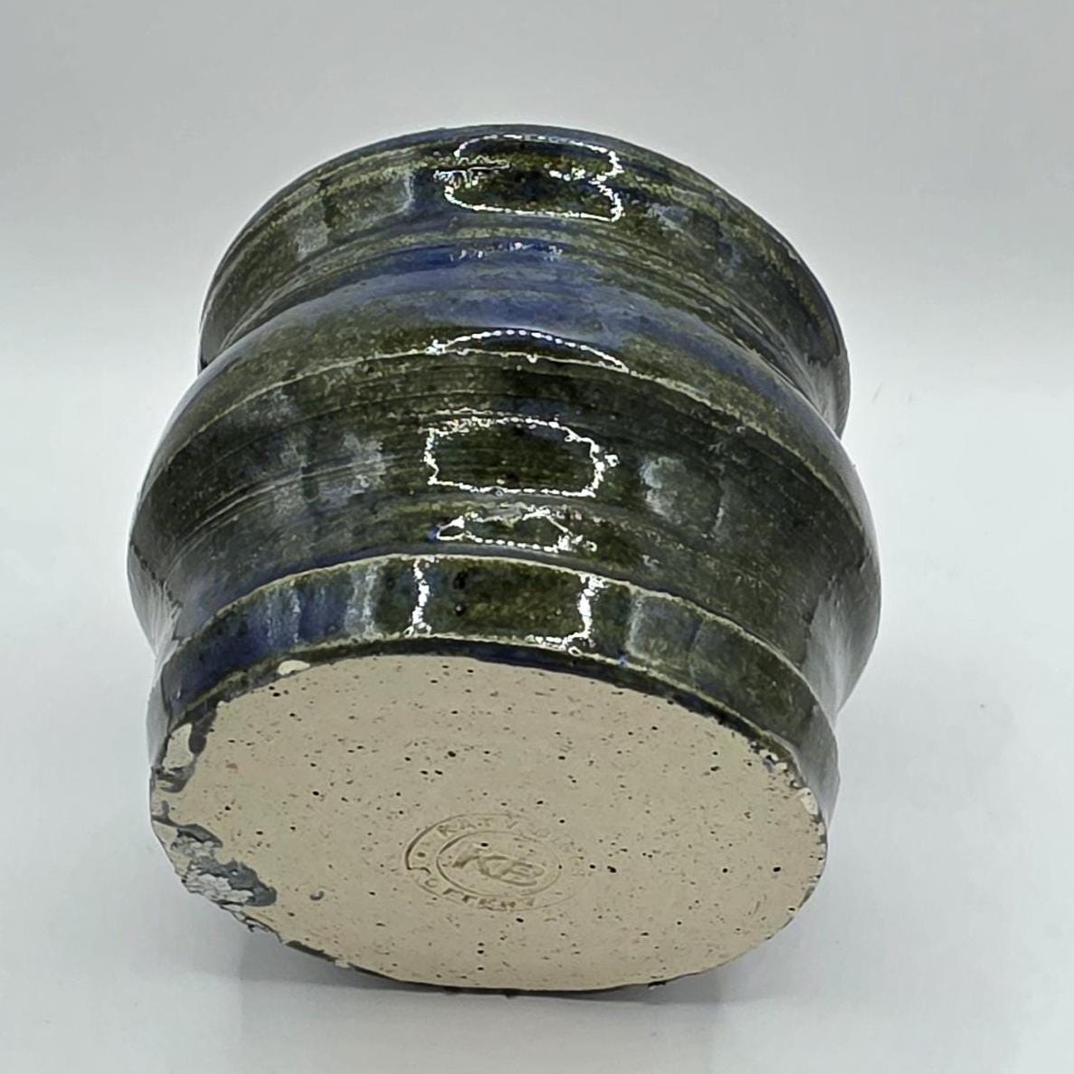 Sea turtle lidded jar, handmade by Outer Reef Ceramics