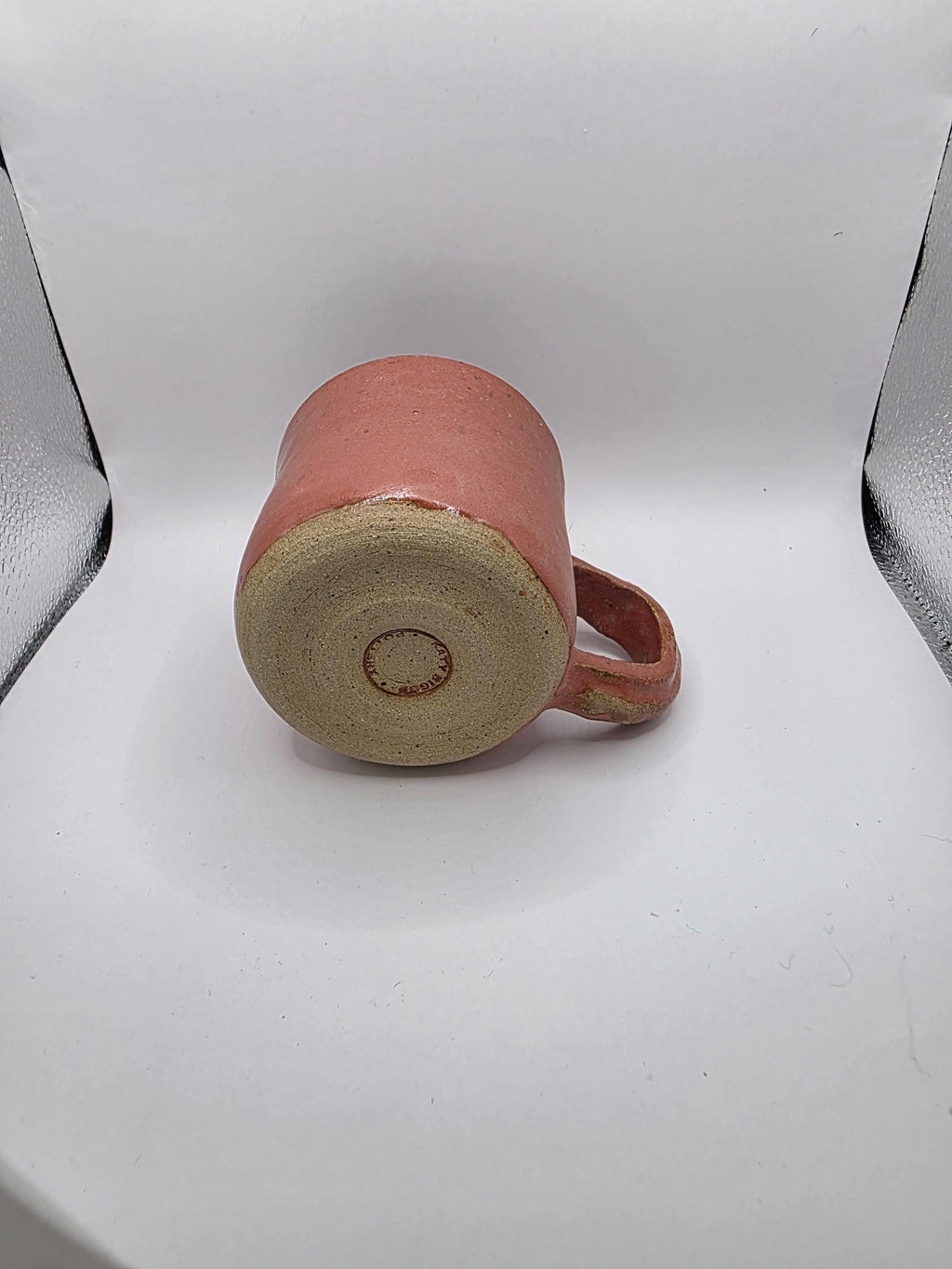 Dusty rose handmade mug by Outer Reef Ceramics