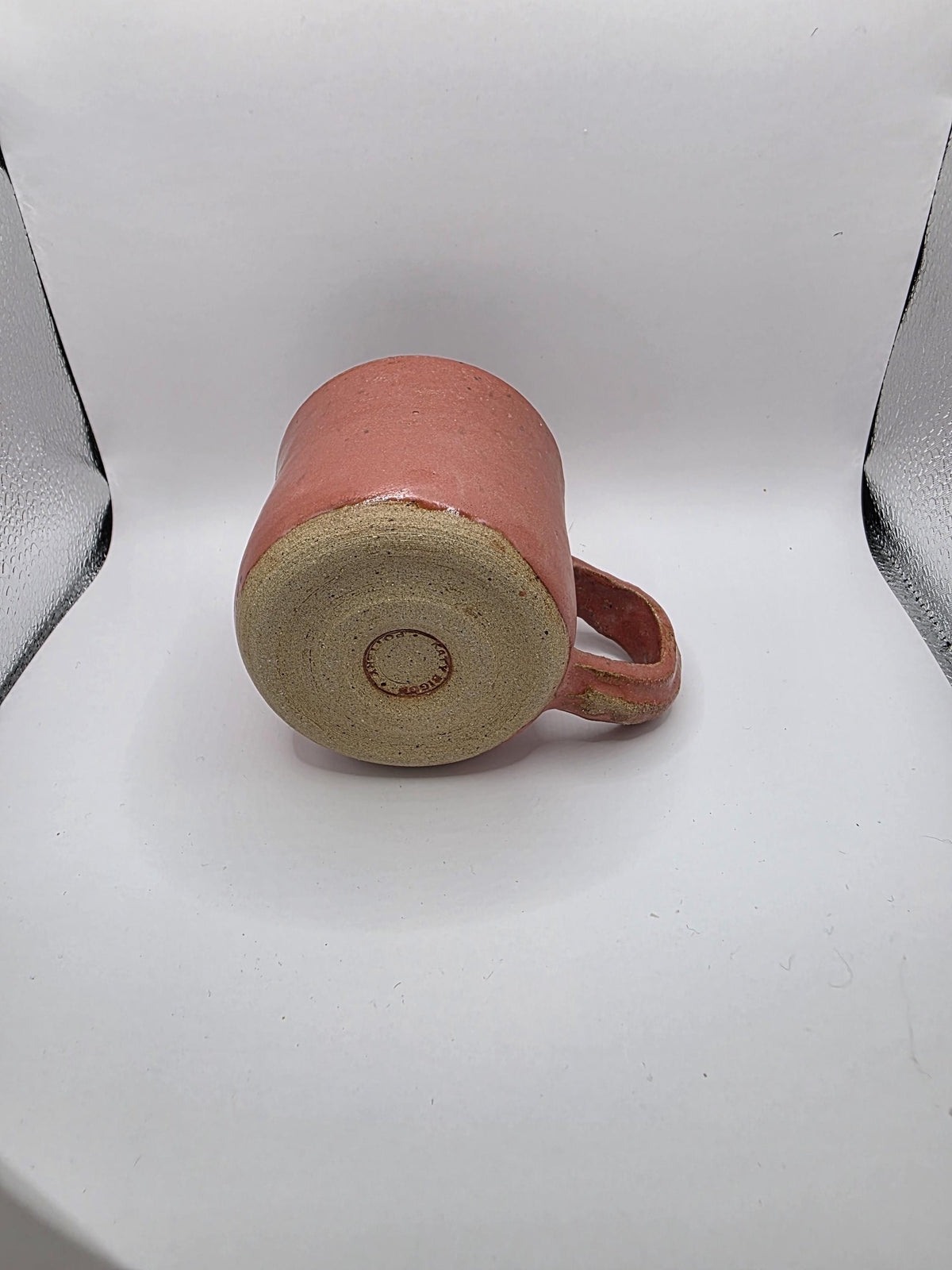 Dusty rose handmade mug by Outer Reef Ceramics