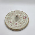 Speckled blush ring holder, handmade by Outer Reef Ceramics