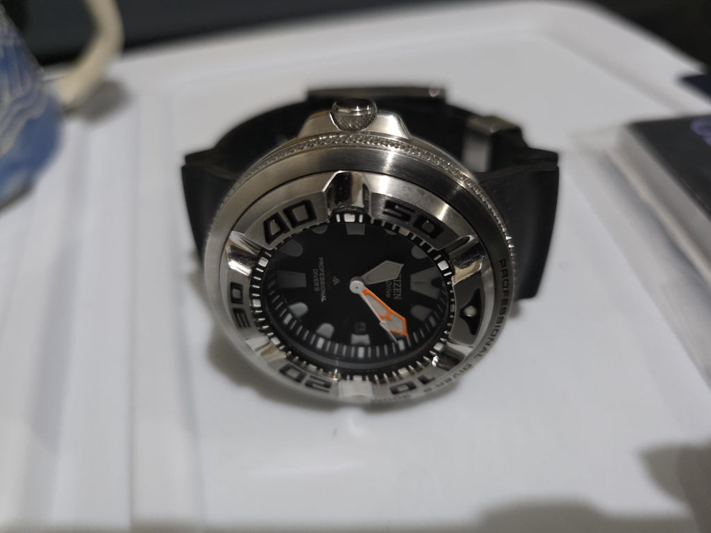 Citizen Promaster Ecozilla BJ8050-08E Eco-Drive 300M Diver Watch NEW With Manual Solar Powered Professional Dive