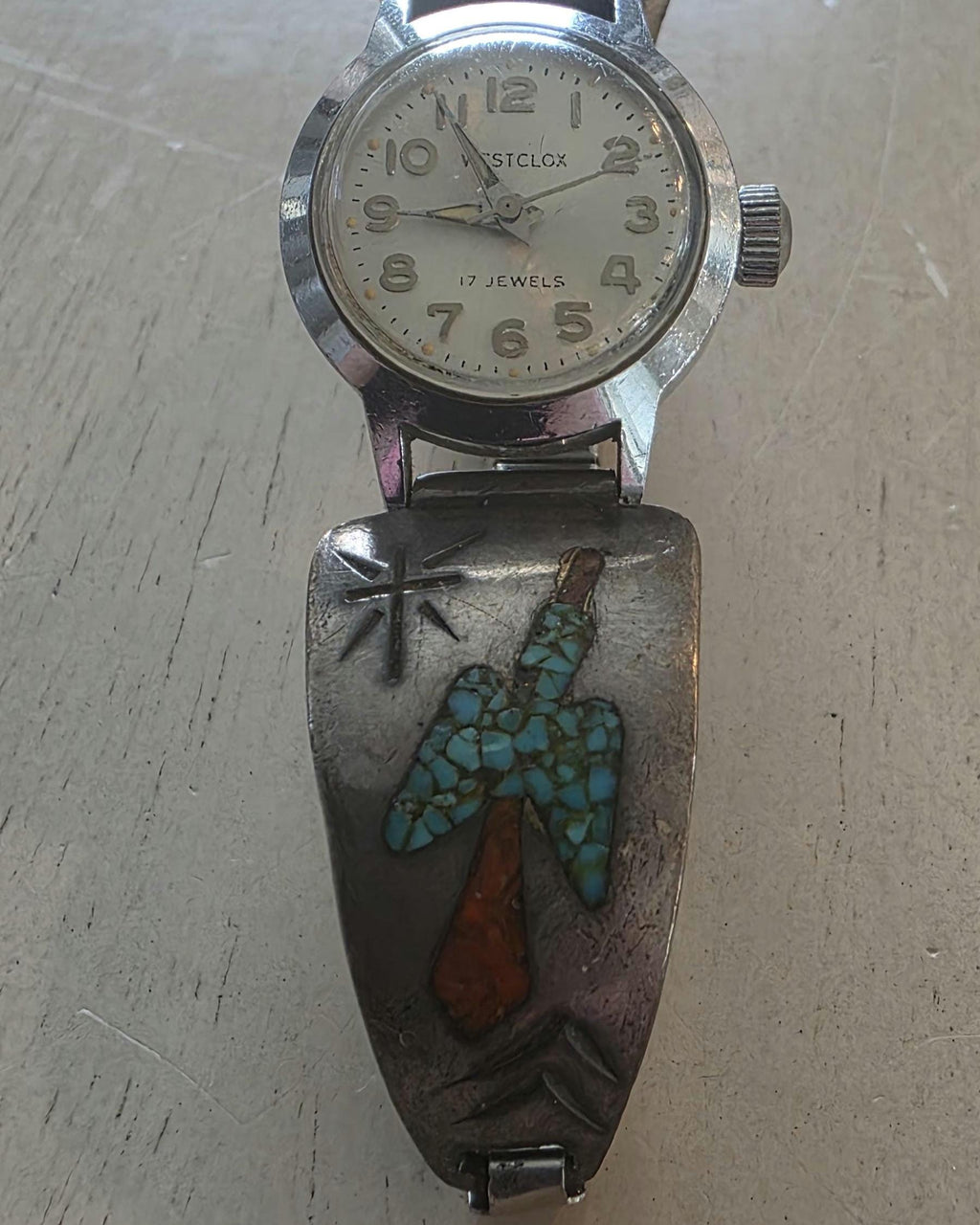 Thomas Singer watch band cuff Signed Native American Jewelry