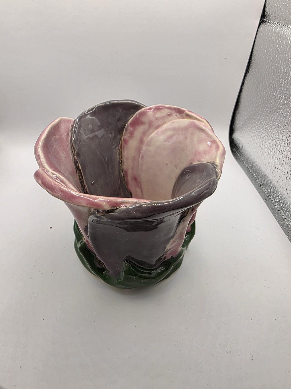 Pink Tulip Flower Mug, handmade ceramic by Outer Reef Ceramics, photo 5