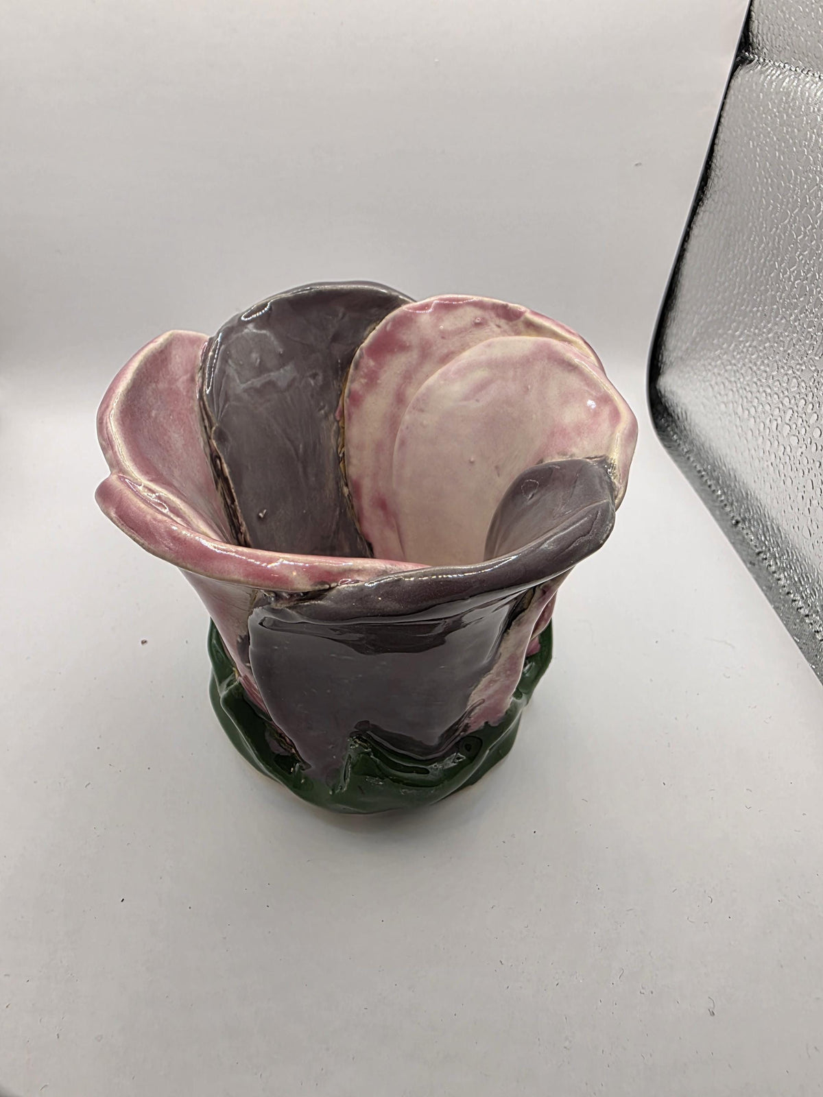 Pink Tulip Flower Mug, handmade ceramic by Outer Reef Ceramics, photo 5