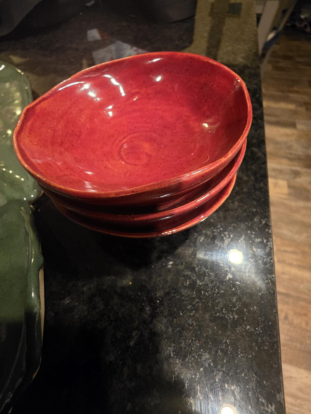 Christmas tree charcuterie board, handmade by Outer Reef Ceramics